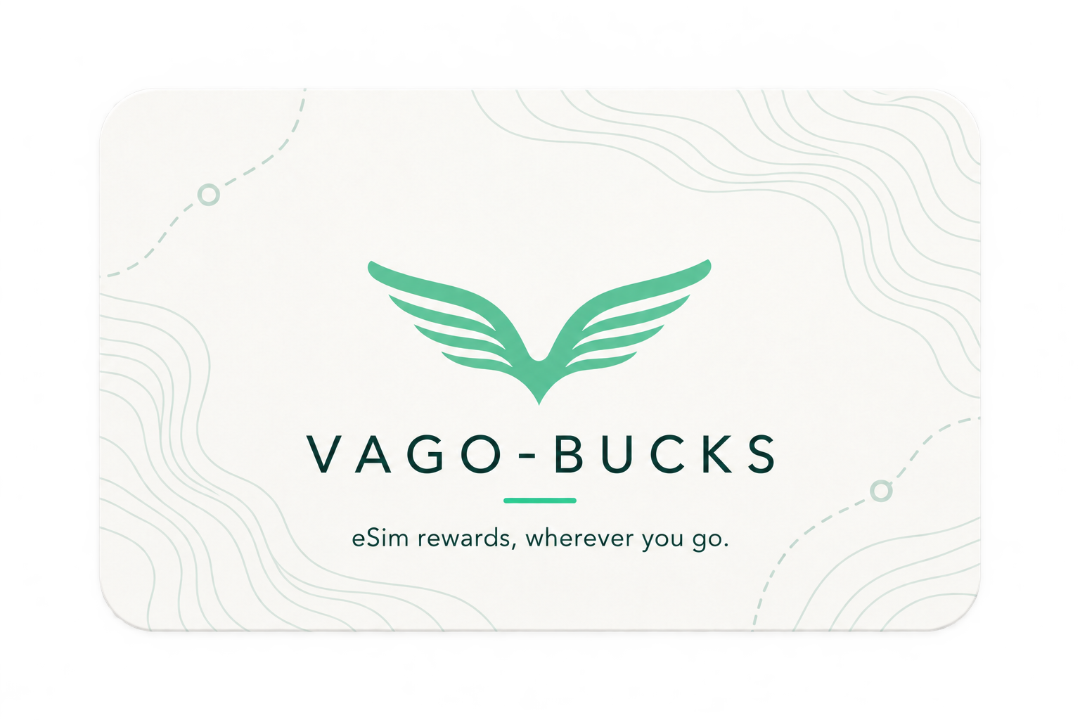 eSIM referral rewards VAGO-BUCKS